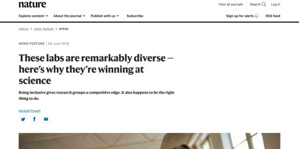 These labs are remarkably diverse — here’s why they’re winning at science www.nature.com
